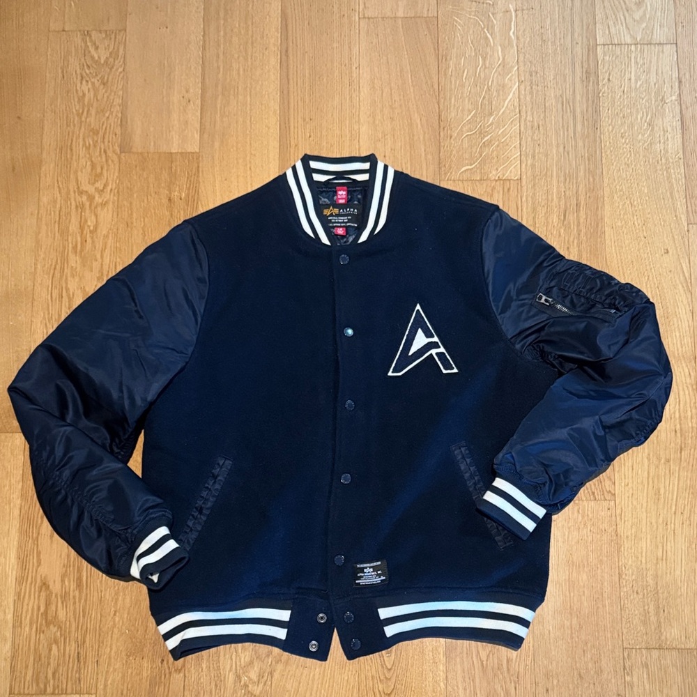 MA-1 WOOL VARSITY JACKET